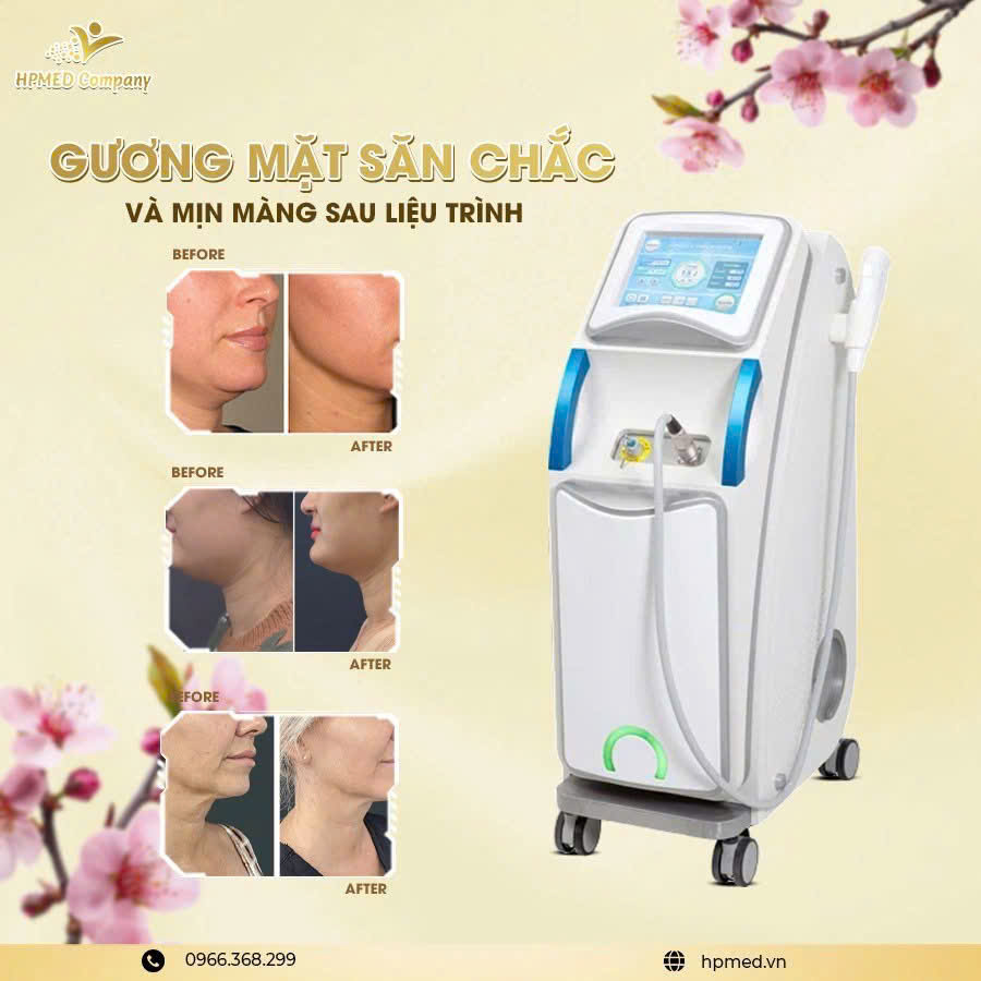 Máy HIFU nâng cơ chính hãng - Công nghệ trẻ hóa da tầng sâu - HPMED