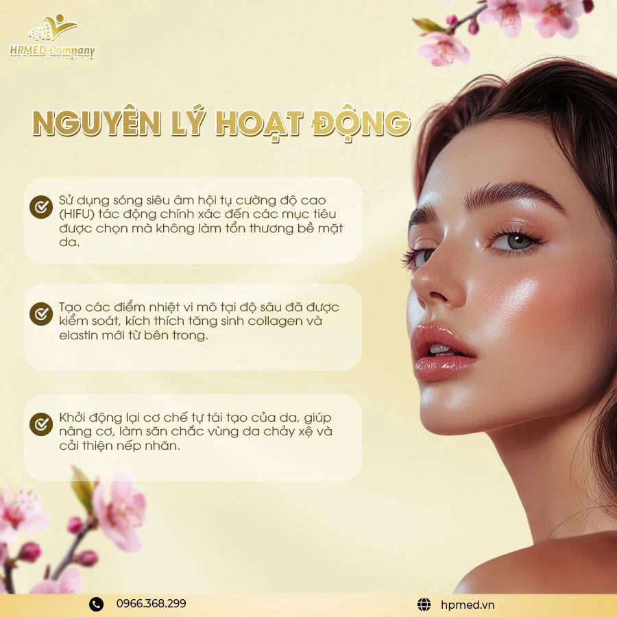 Máy HIFU nâng cơ chính hãng - Công nghệ trẻ hóa da tầng sâu - HPMED