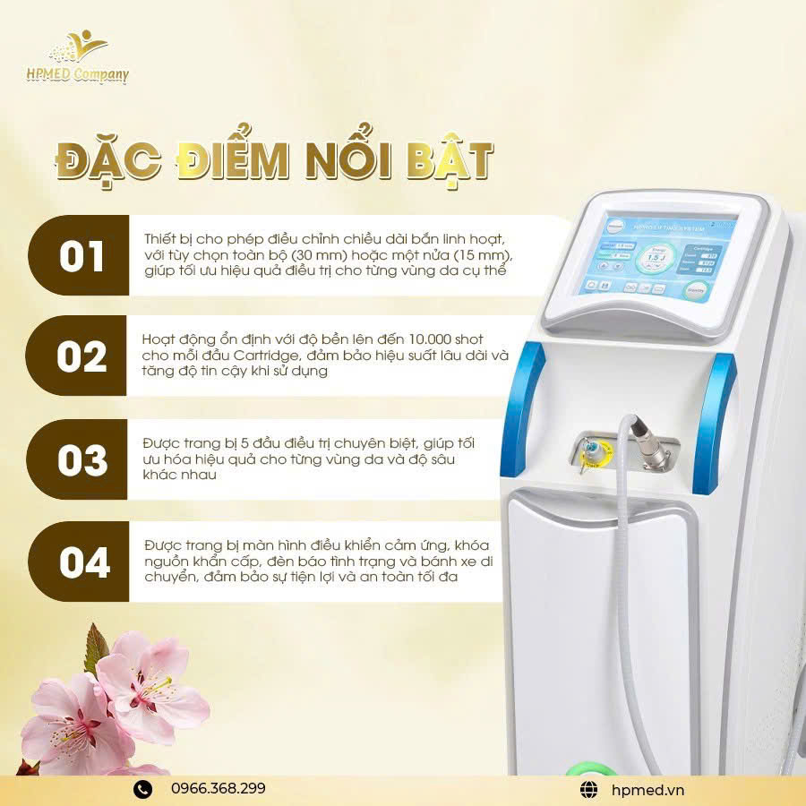 Máy HIFU nâng cơ chính hãng - Công nghệ trẻ hóa da tầng sâu - HPMED