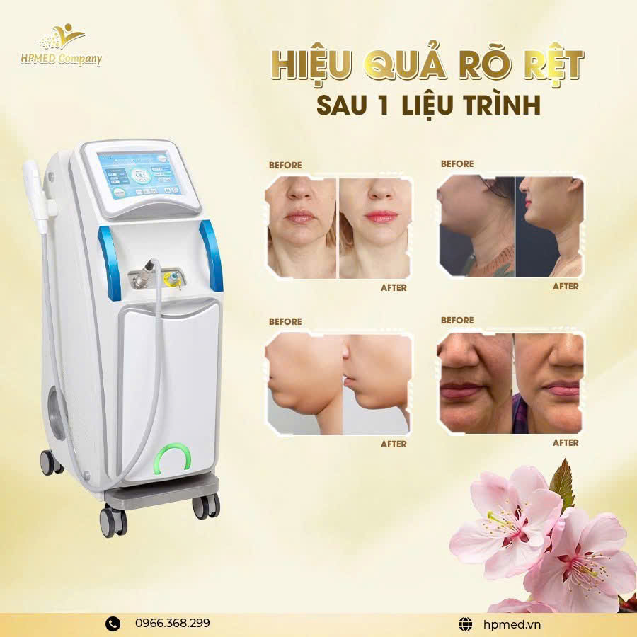 Máy HIFU nâng cơ chính hãng - Công nghệ trẻ hóa da tầng sâu - HPMED