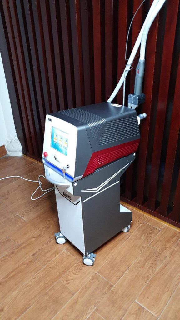 máy laser genelux, máy xoá xăm trị nám genelux ruikd hàn quốc