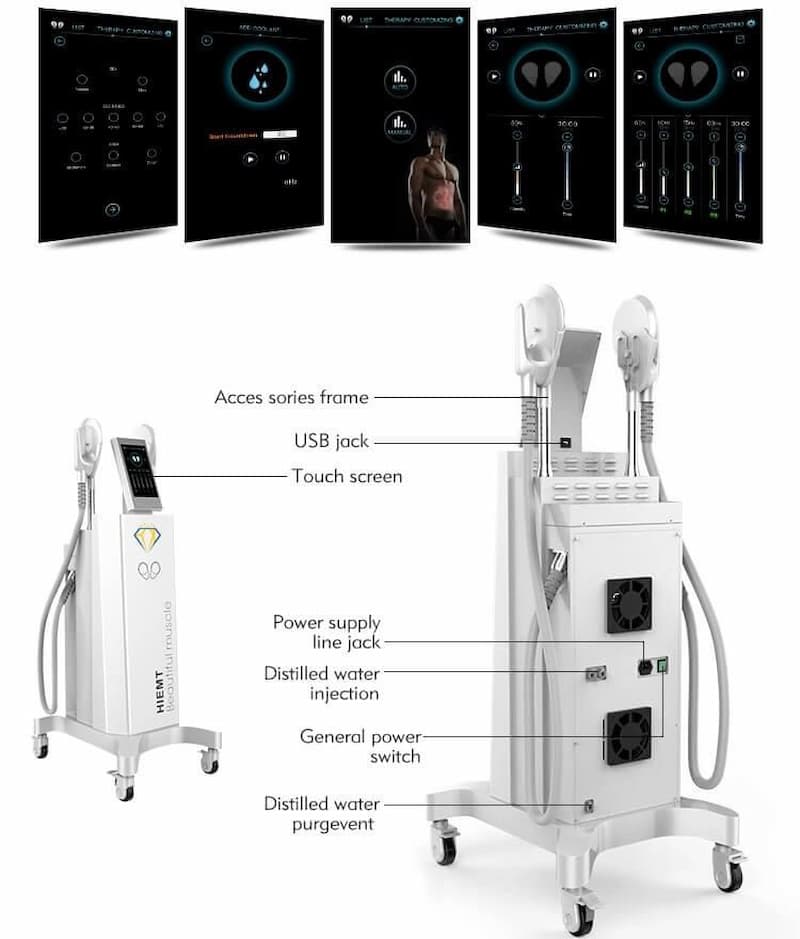 Máy giảm béo HIEMT, máy tăng cơ HIEMT