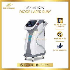 Máy Triệt Lông RUBY Diode Laser 808nm