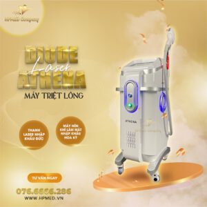 Máy triệt lông diode laser Athena