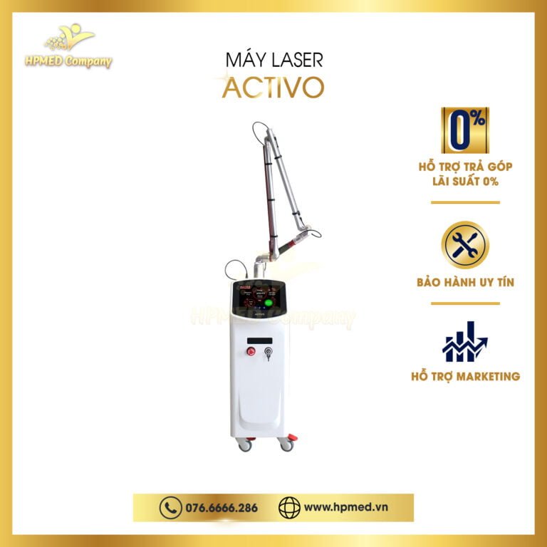 Máy xóa xăm laser ACTIVO giá bao nhiêu