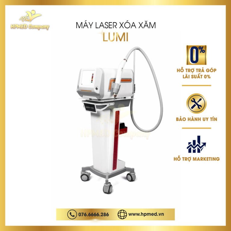 Máy xóa xăm laser giá bao nhiêu LUMI