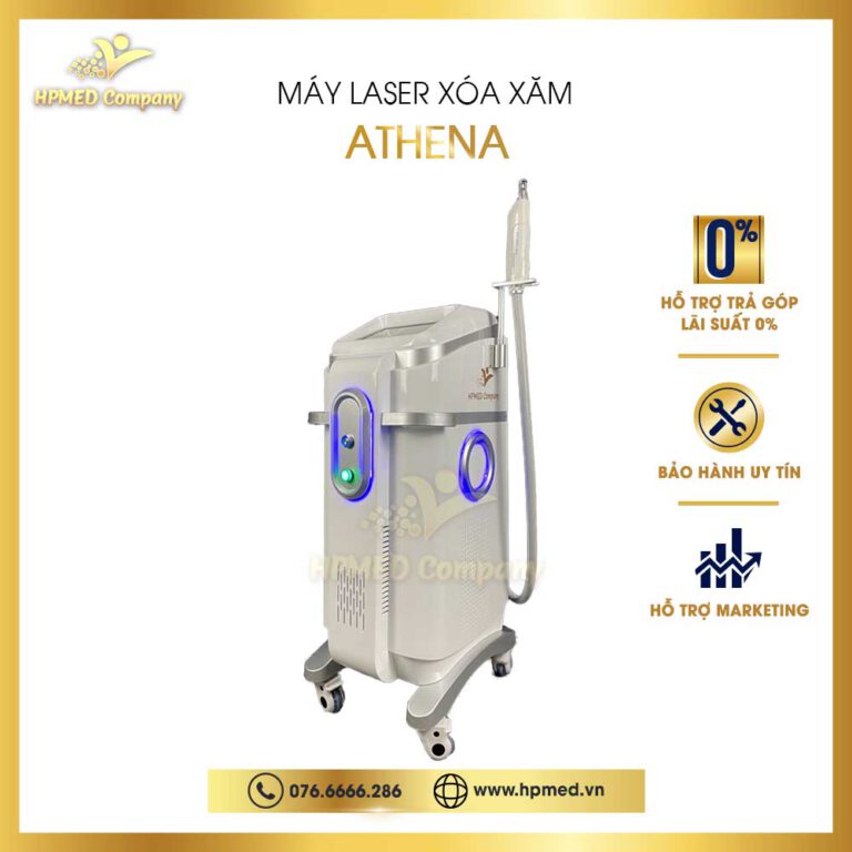 Máy xóa xăm laser giá bao nhiêu ATHENA