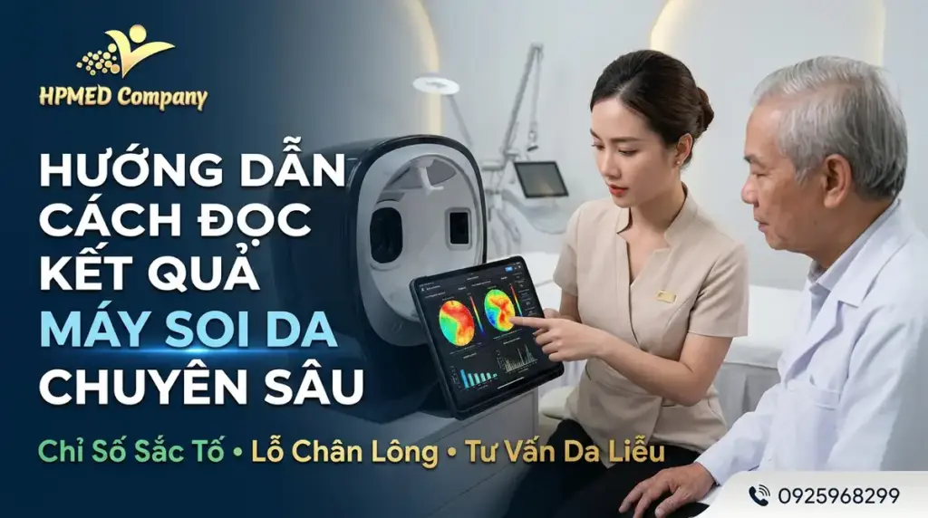 Hướng Dẫn Cách Đọc Kết Quả Máy Soi Da Chuyên Sâu Cho Chủ Spa & Thẩm Mỹ Viện