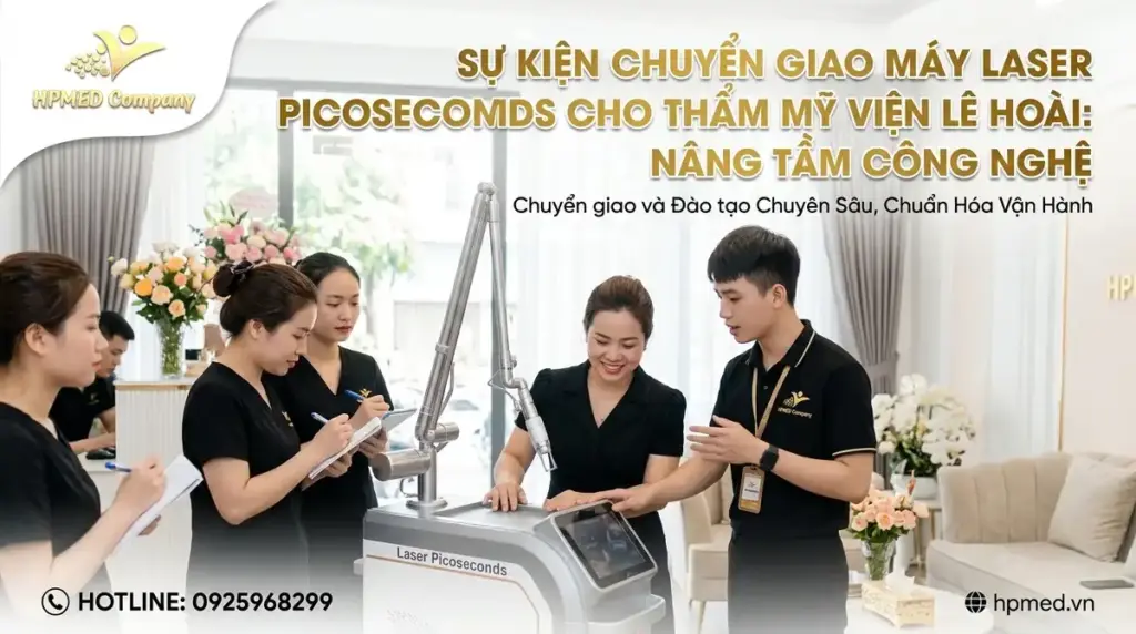 Sự Kiện Chuyển Giao Máy Laser Picoseconds Cho Thẩm Mỹ Viện Lê Hoài: Nâng Tầm Công Nghệ