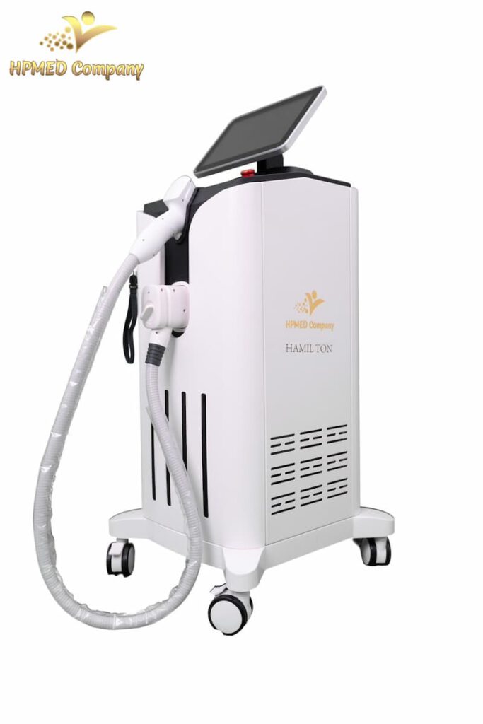 máy triệt lông diode laser hamilton