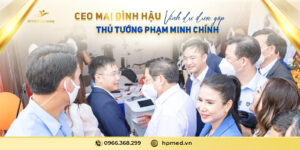 CEO MAI ĐÌNH HẬU Vinh Dự Gặp Thủ Tướng Phạm Minh Chính