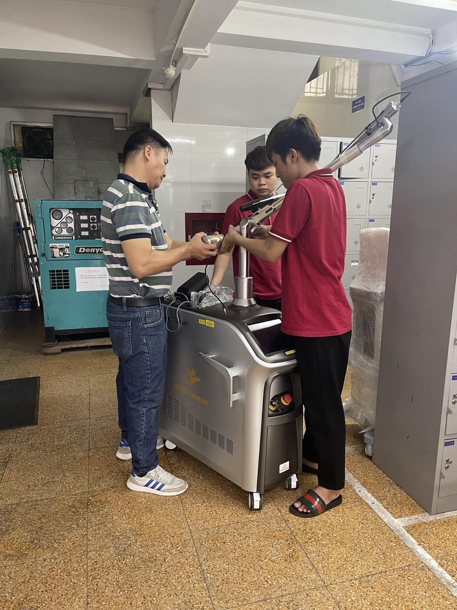 HPMED chuyển giao máy Laser Picoseconds cho TMV Ngọc Dung tại Trần Duy Hưng, Cầu Giấy, Hà Nội 3 HPMED Chuyển Giao Công Nghệ Máy Laser Picoseconds Cho TMV Ngọc Dung