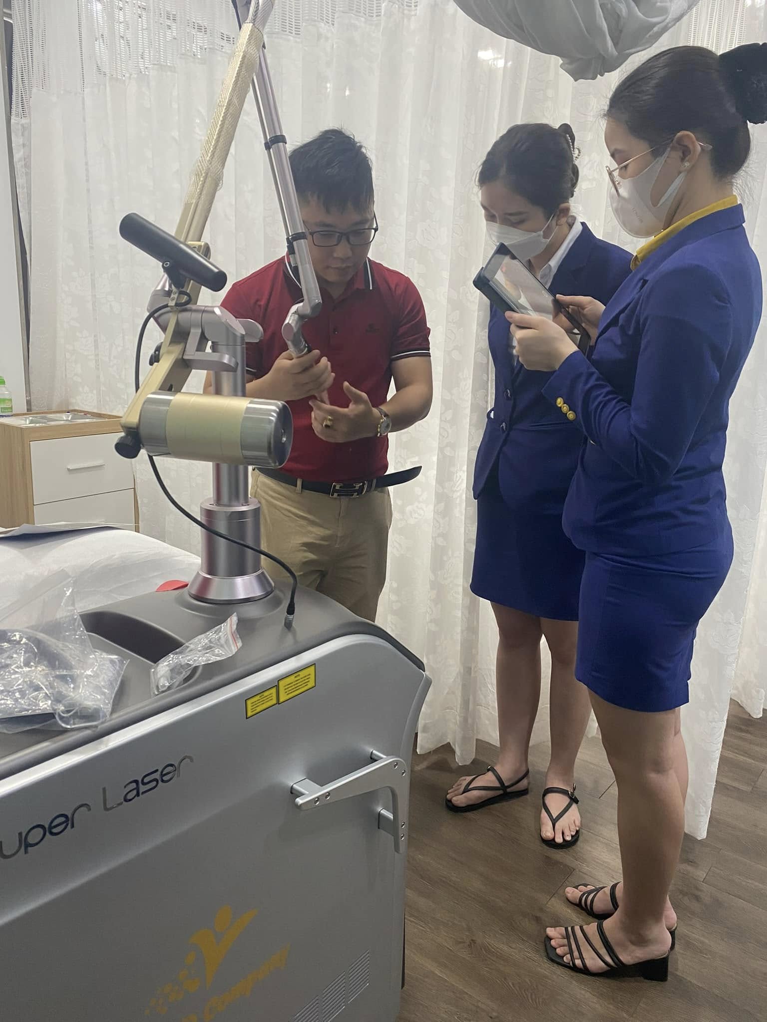 HPMED chuyển giao máy Laser Picoseconds cho TMV Ngọc Dung tại Trần Duy Hưng, Cầu Giấy, Hà Nội 6 HPMED Chuyển Giao Công Nghệ Máy Laser Picoseconds Cho TMV Ngọc Dung