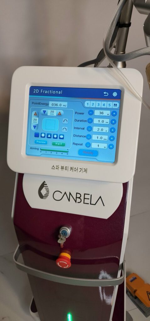 MÁY LASER CO2 FRACTIONAL CANBELA - 03