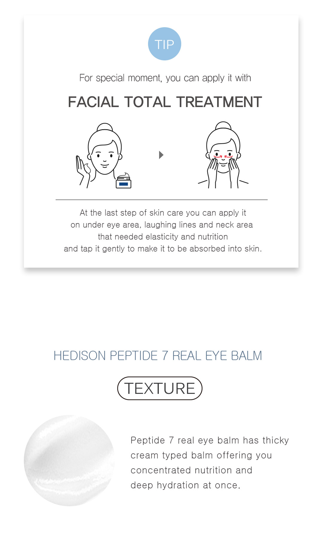 Sáp dưỡng vùng mắt Peptide 7 Real Eye Balm (30ml) - 09