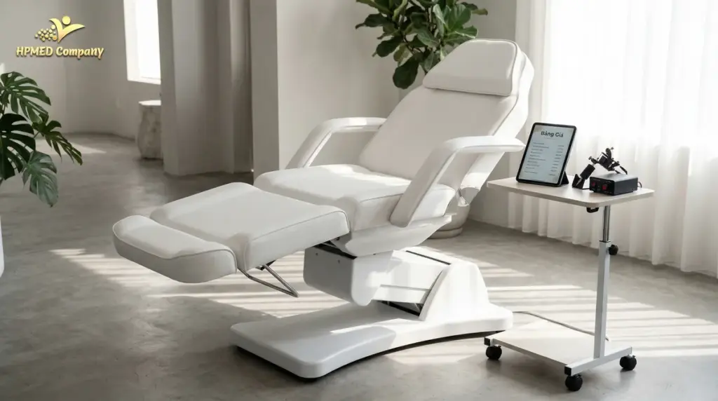 Ghế Chỉnh Điện Spa Phun Xăm Cao Cấp – Bảng Giá & Kinh Nghiệm Mua 2026