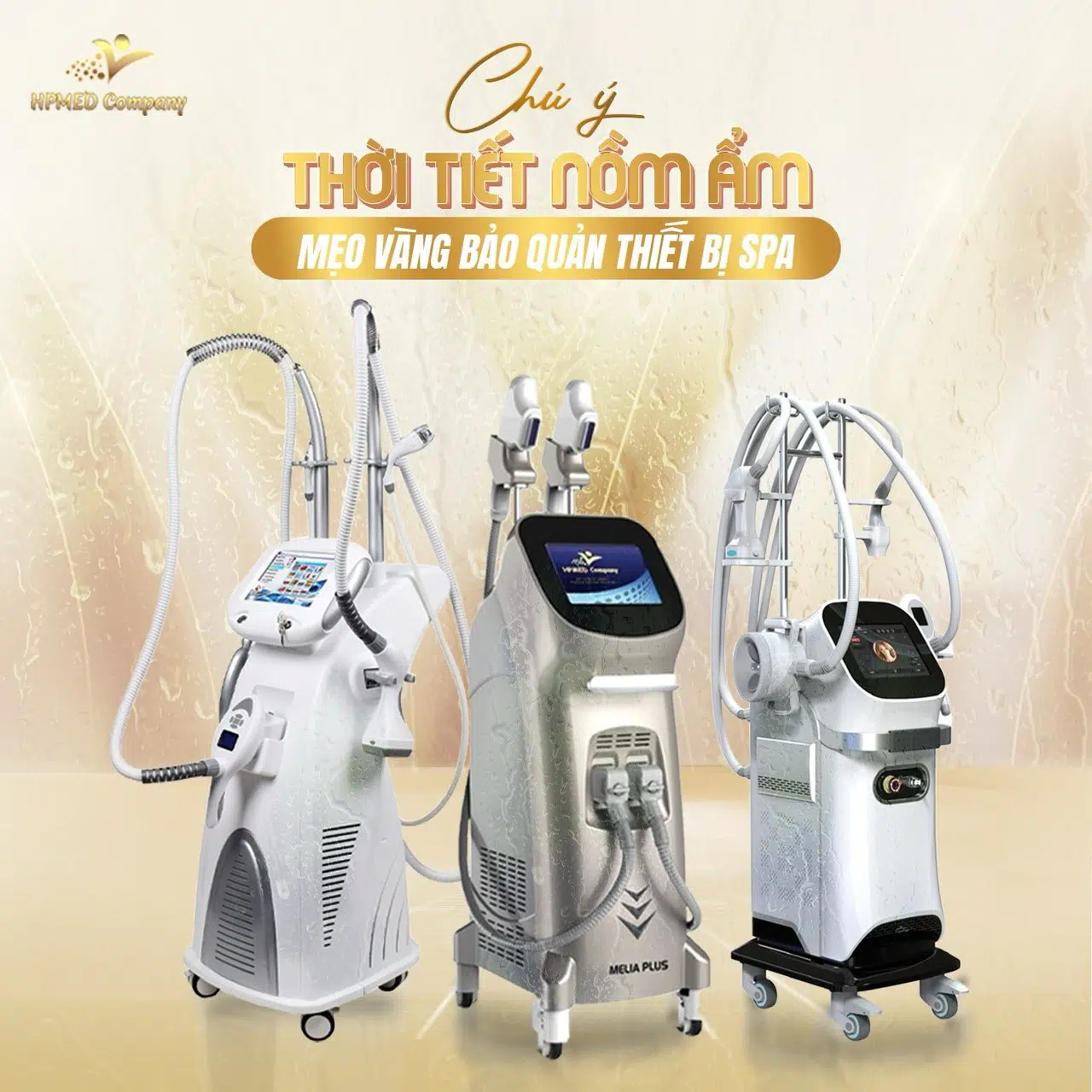Bảo quản thiết bị spa trong thời tiết nồm ẩm - checklist an toàn
