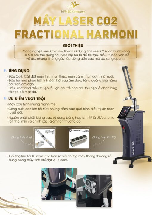 Máy Laser Co2 Fractional Harmoni - 04