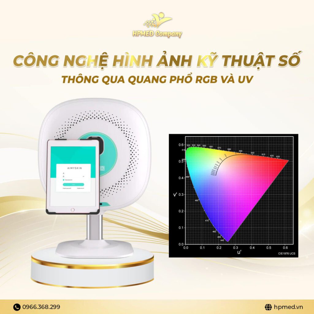 Máy Phân Tích Da Detector Kết Nối Ipad - 02