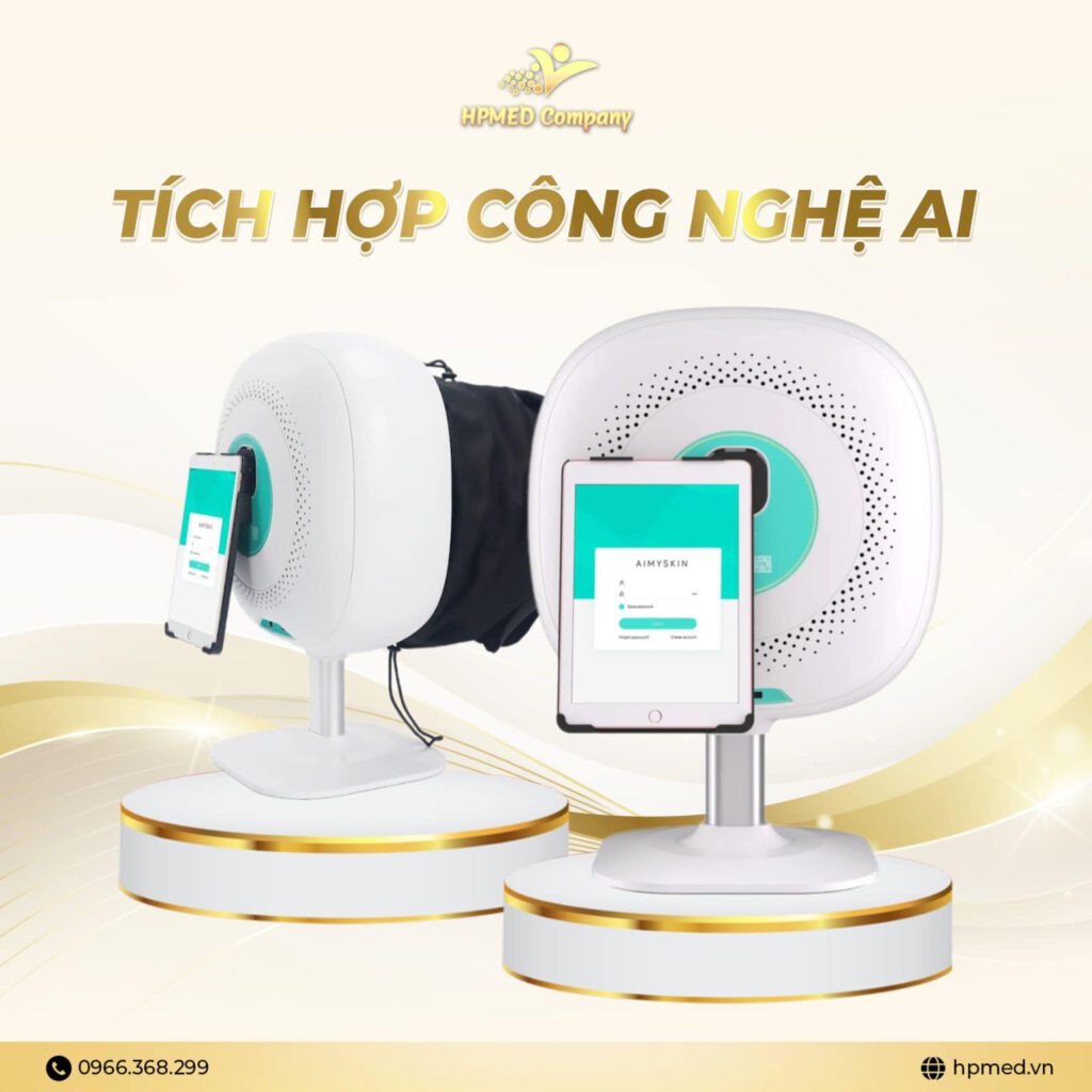 Máy Phân Tích Da Detector Kết Nối Ipad - 03