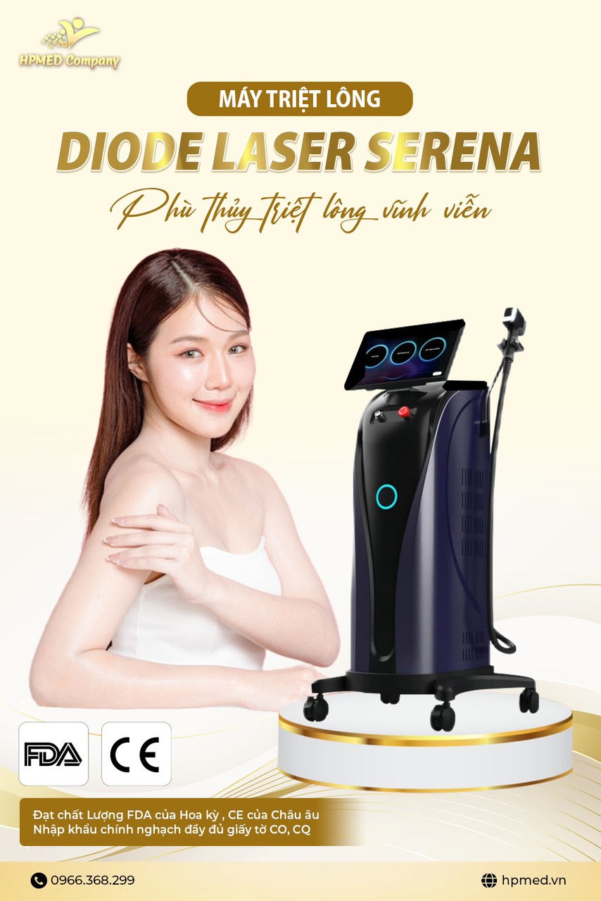 Máy Triệt Lông Lạnh Diode Laser Serena - 09