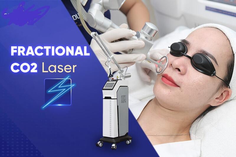 Hình 3: Laser Fractional CO2 - Phương pháp trẻ hóa da này ứng dụng trong nhiều phẫu thuật tạo hình