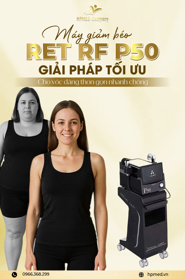 Máy giảm béo Spa chính hãng - Công nghệ giảm mỡ chuyên sâu - HPMED