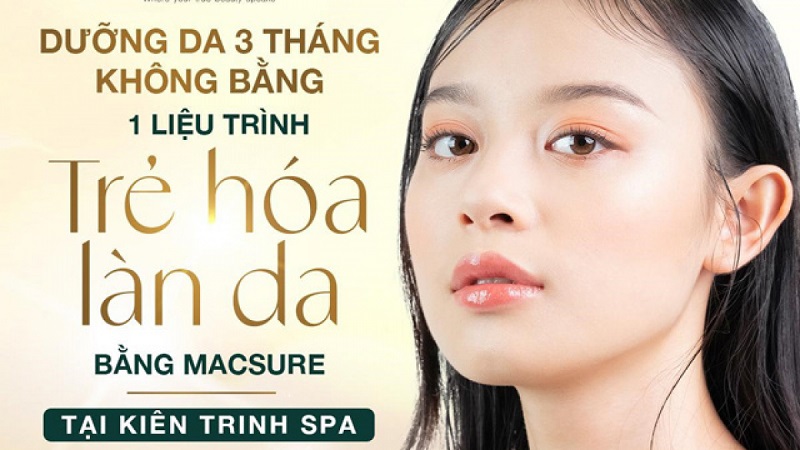 Hình 2: Trải nghiệm dịch vụ trẻ hóa làn da tại Kiên Trinh Spa