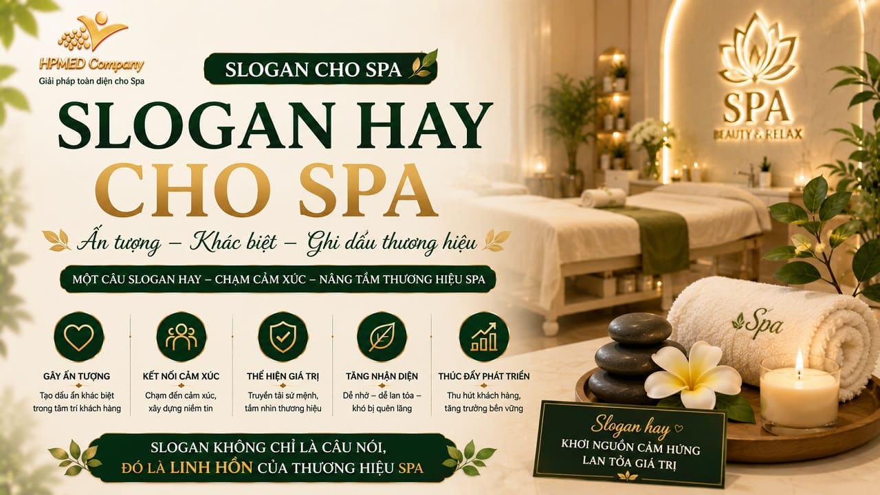 Top 100 slogan cho spa, thẩm mỹ viện hay và ấn tượng 2 Sơ đồ ma trận phân loại những câu slogan cho spa hay và ấn tượng cùng HPMED