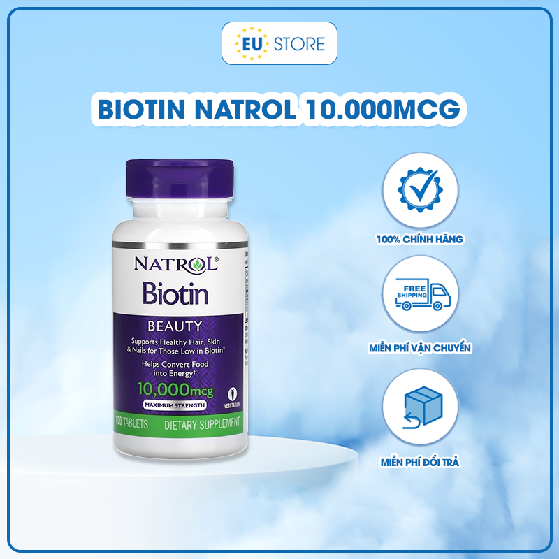 Biotin Mọc Tóc Bí Quyết Cho Mái Tóc Khỏe Mạnh Và Dày Dặn