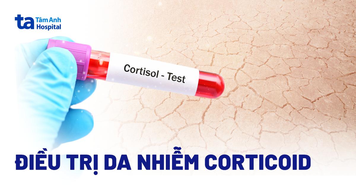 Hình ảnh soi da bị nhiễm corticoid