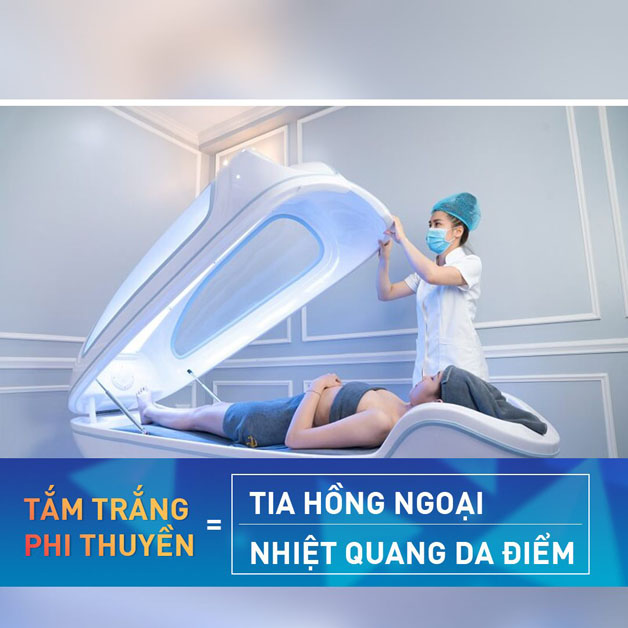 Máy tắm trắng phi thuyền cùng 10 điều bạn nên biết