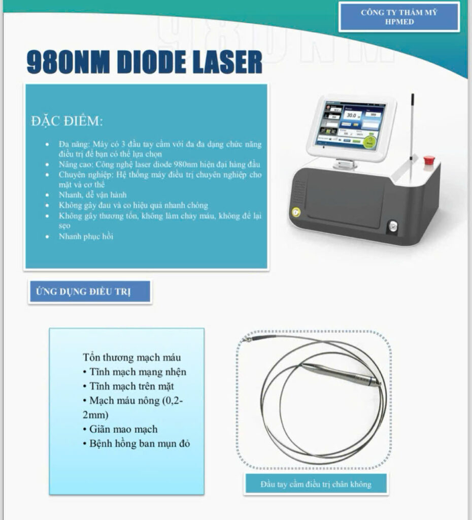 Máy Diode Laser 980nm HPmed - 07