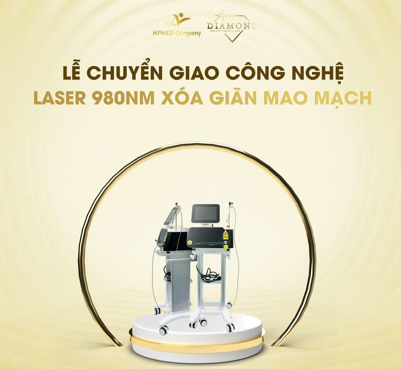 Máu Diode Laser 980nm Điều Trị Giãn Mao Mạch