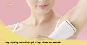 Máy triệt lông mini tại nhà