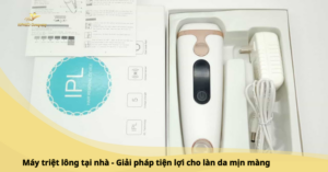 Máy triệt lông tại nhà