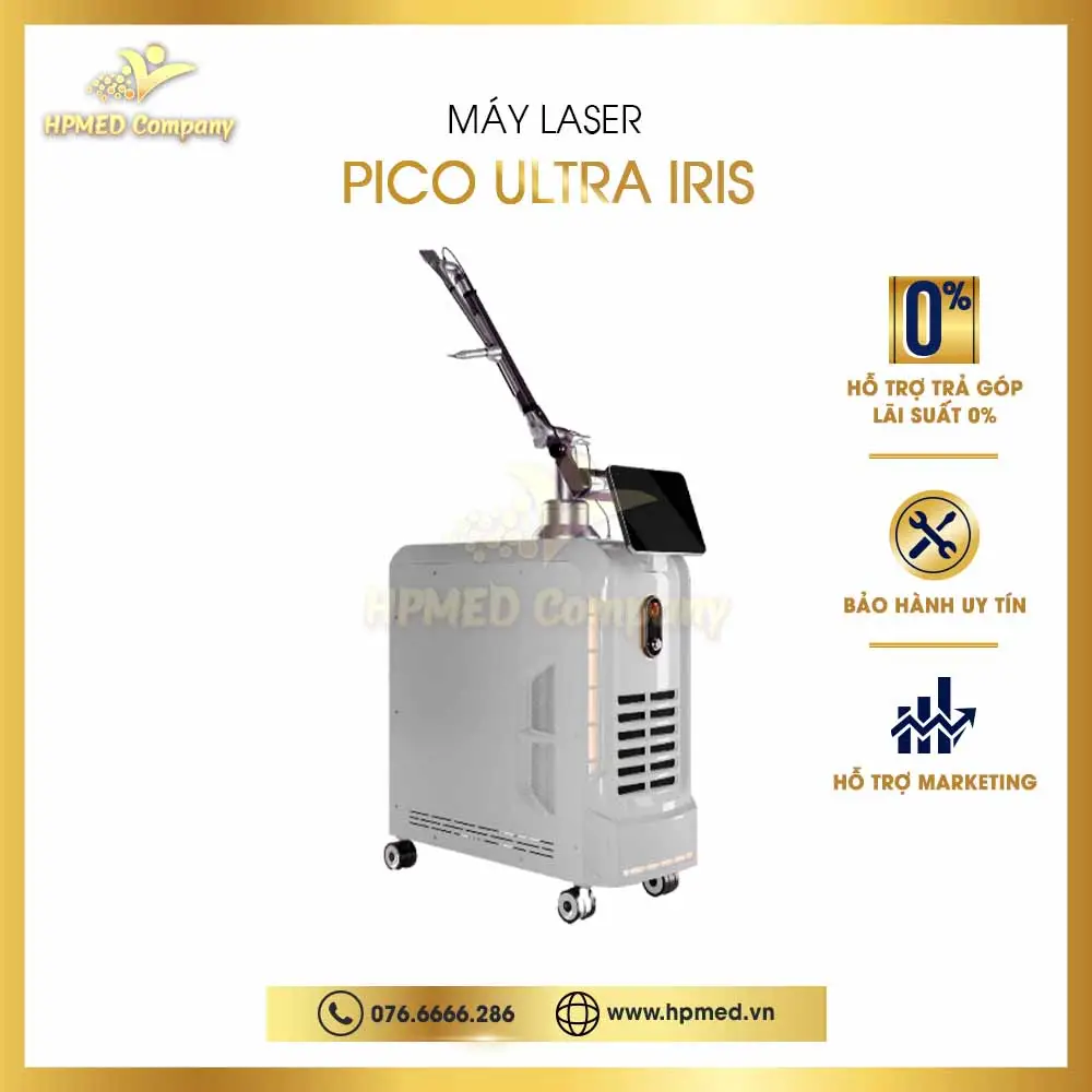 máy laser pico ultra iris 