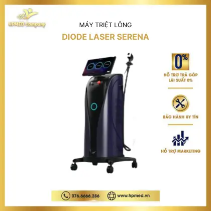 máy triệt lông lạnh diode laser senera