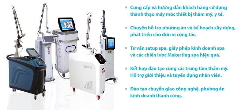 Địa chỉ bán thiết bị thẩm mỹ uy tín ở Sài Gòn