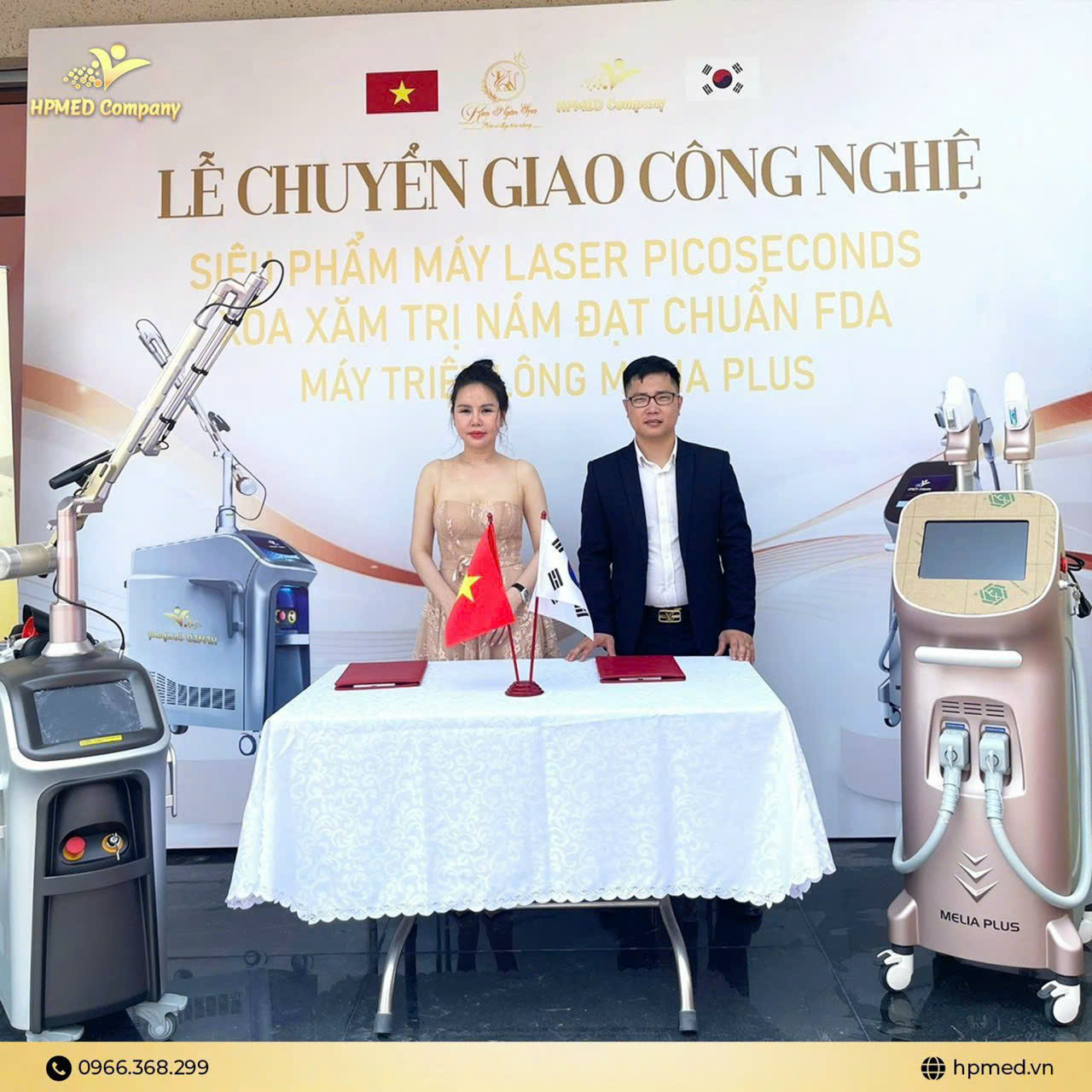 hpmed chuyen giao thiet bi tham my cho Kim ngan spa 02