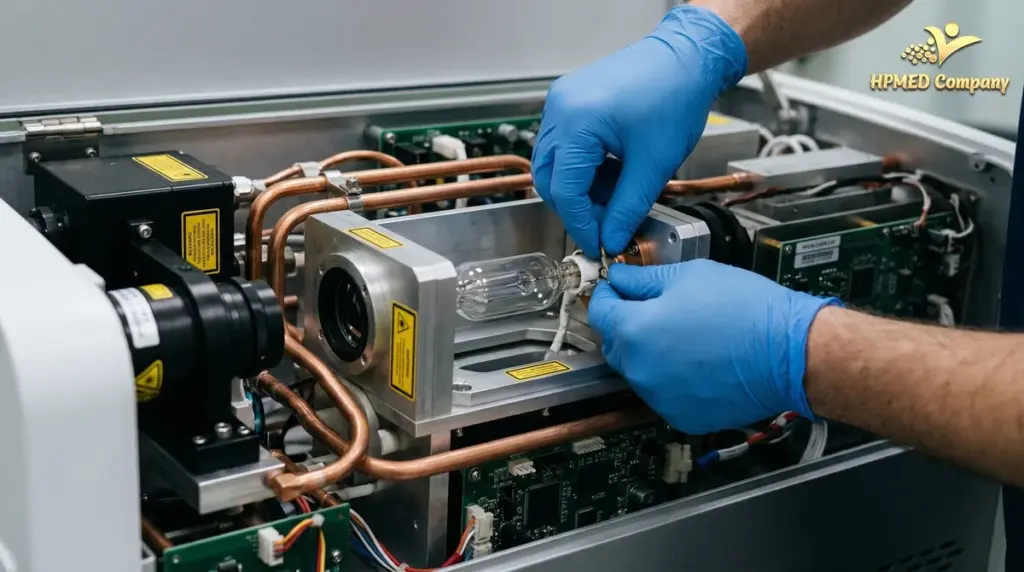 Thay Bóng Xung Máy Laser CO2 Fractional Chuyên Nghiệp Số 1 Việt Nam (Cập Nhật 2026)