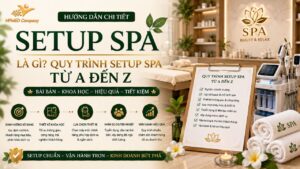 Sơ đồ lộ trình toàn diện giải mã setup spa là gì quy trình setup spa từ a đến z cùng HPMED