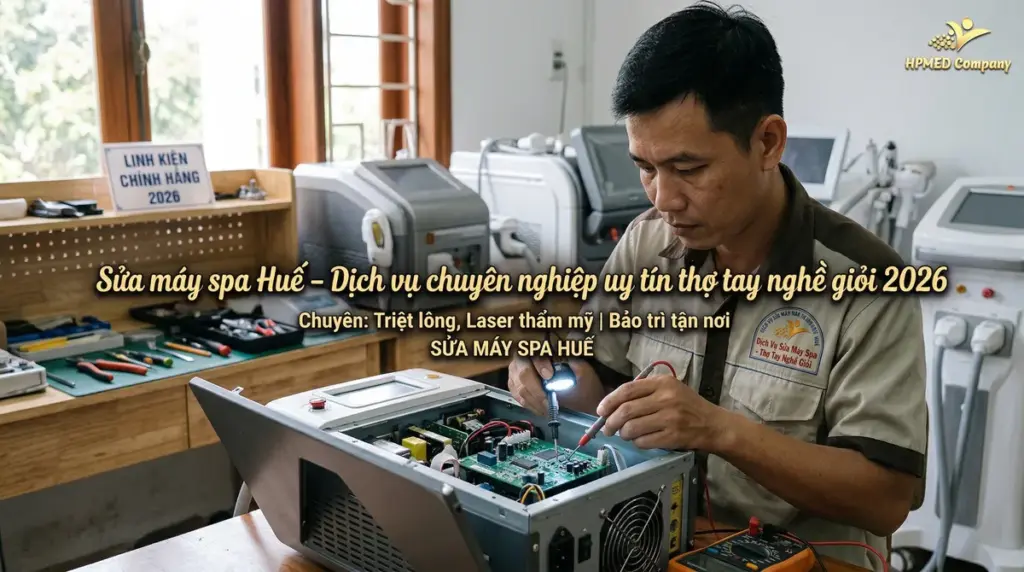 Sửa máy spa Huế – Dịch vụ chuyên nghiệp uy tín thợ tay nghề giỏi 2026