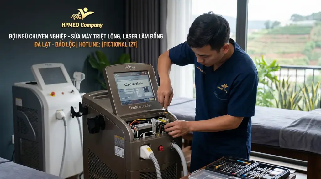 Sửa Máy Spa Lâm Đồng (Đà Lạt, Bảo Lộc) Chuyên Nghiệp, Giá Tốt 2026