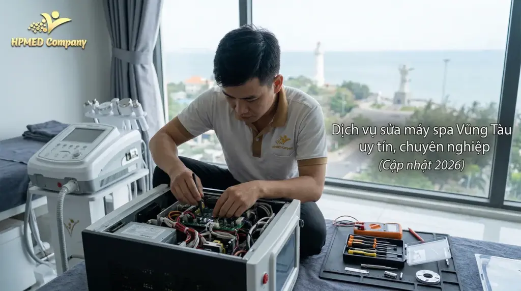 Dịch vụ sửa máy spa Vũng Tàu uy tín, chuyên nghiệp (Cập nhật 2026)