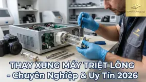 Thay Xung Máy Triệt Lông – Dịch Vụ Chuyên Nghiệp, Nhanh Chóng, Uy Tín 2026