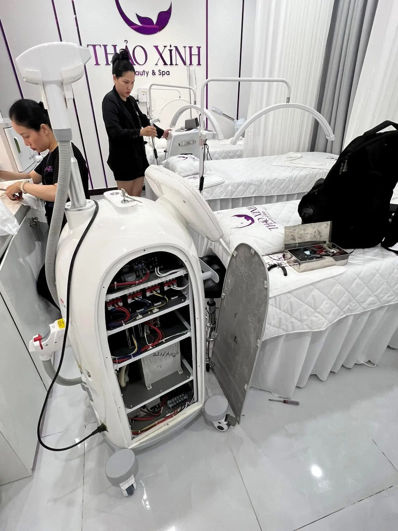 Sửa máy triệt lông thái bình