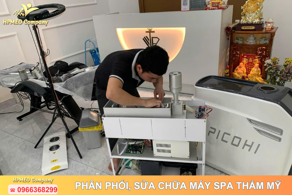 HPMED – Đơn vị sửa chữa thiết bị spa uy tín