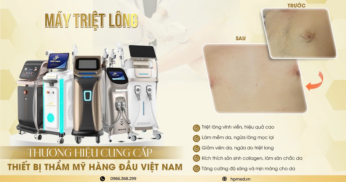 Máy Triệt Lông Spa