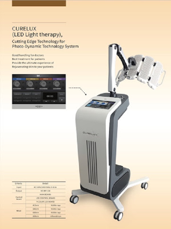 Máy ánh sáng sinh học curelux Hàn Quốc